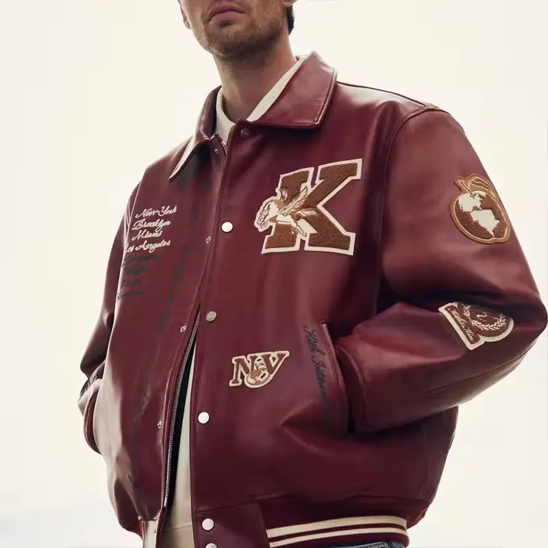 Lapel baseball jacket (3)