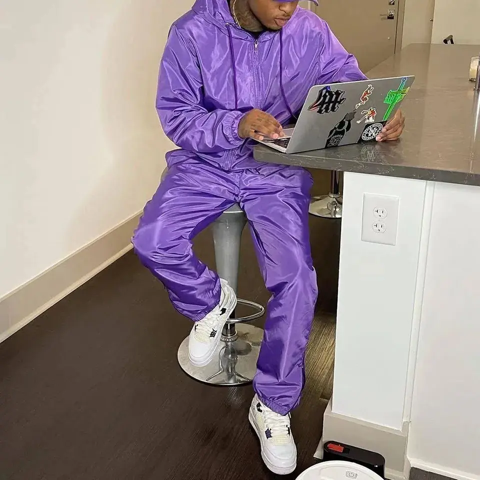 Custom Sport Men Two Piece Jacket Sets (2)hs7