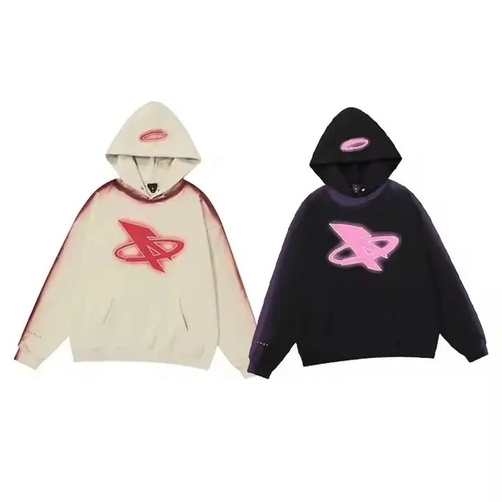 Illuminated logo hoodie (1)