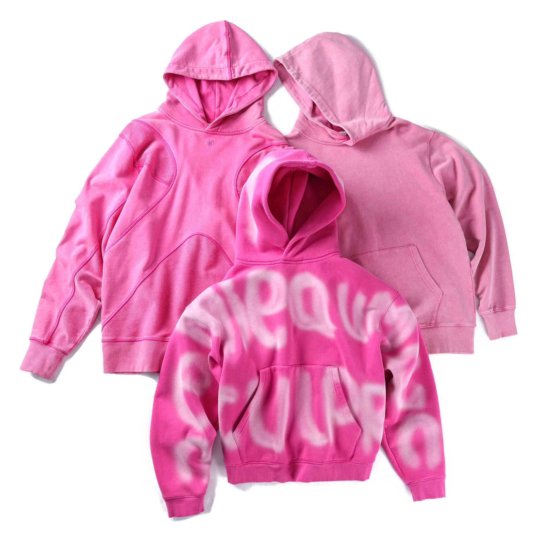 Faded Pink Hoodie (1)