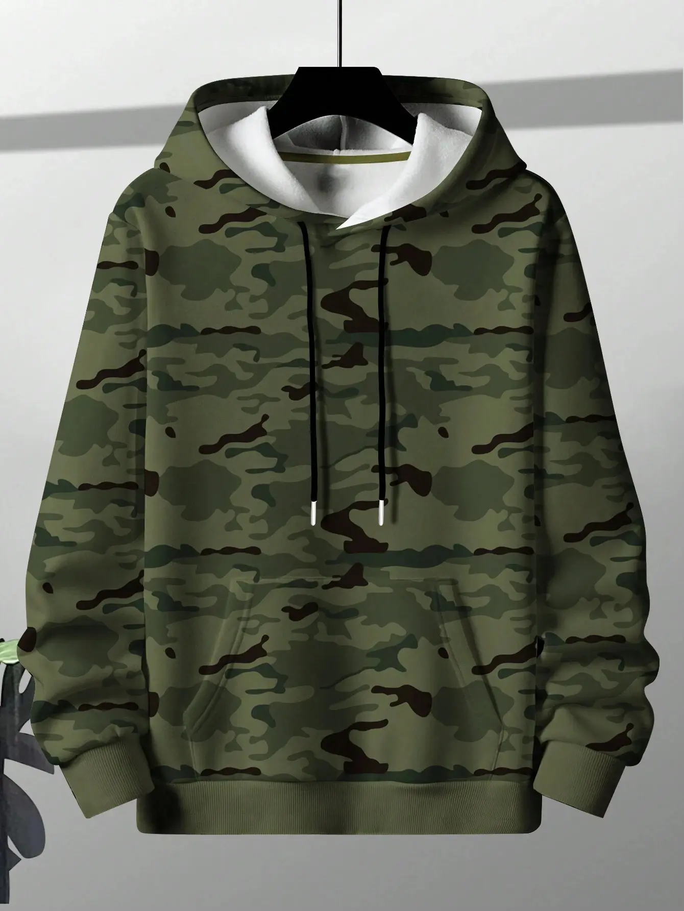 Customized camouflage printed hoodie (4)