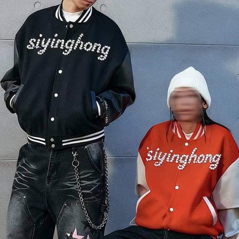 Pearl-Embellished Bomber Jacket (2)