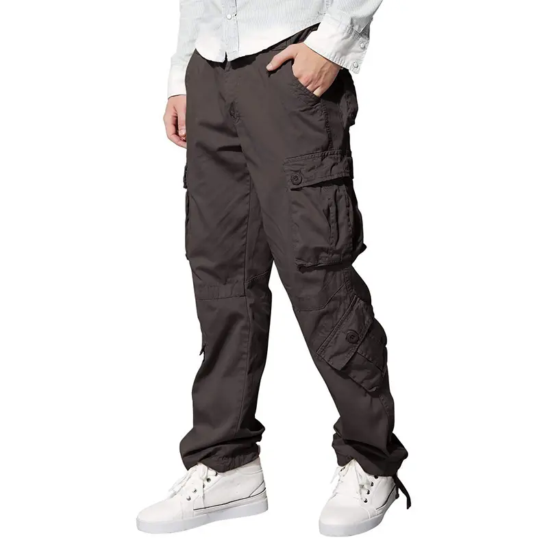 Custom Wholesale Black Men's Cargo Pants Manufacturer (7)172