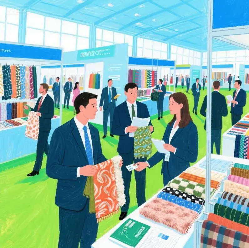 Clothing Fabric Exhibition