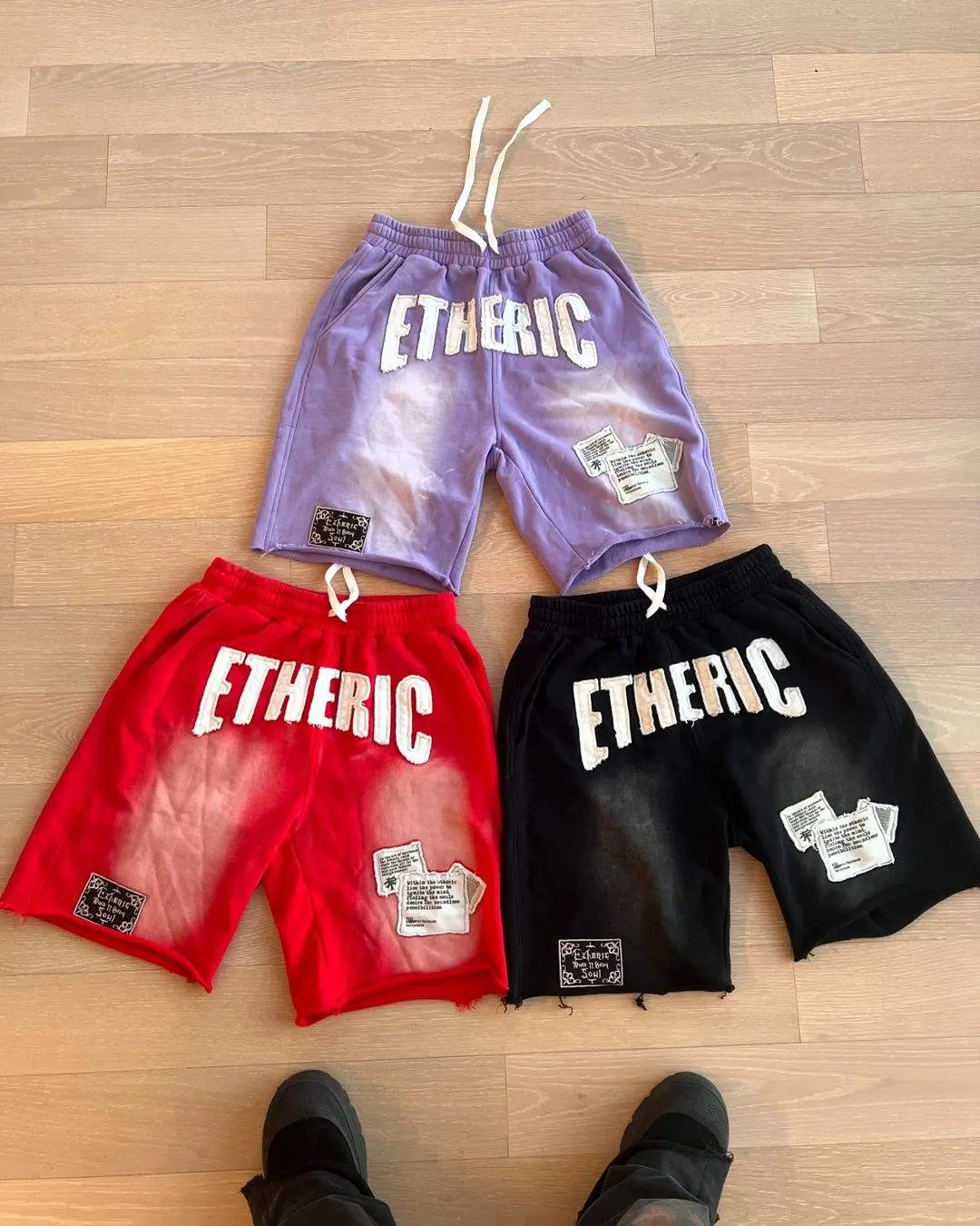 Custom Logo Printed Distressed Sweat Shorts (4).jpg