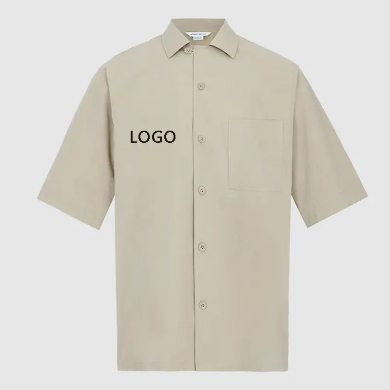 Custom Motif Pocket Men Shirt (3)