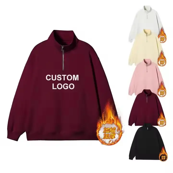 Warm zippered pullover (1)