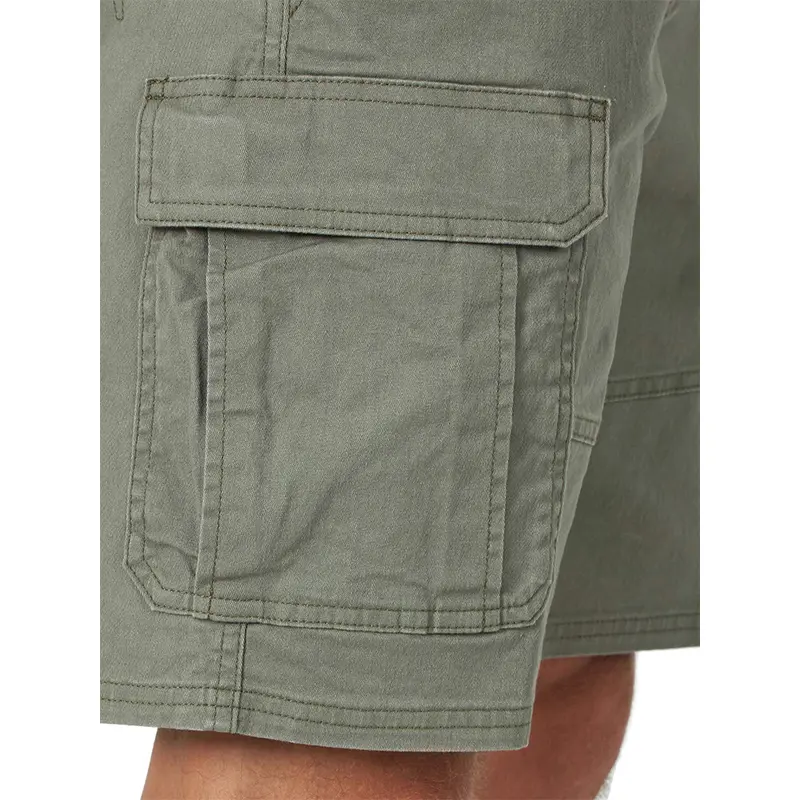Custom Wholesale Men's Classic Cargo Stretch Shorts Factory (7)haw