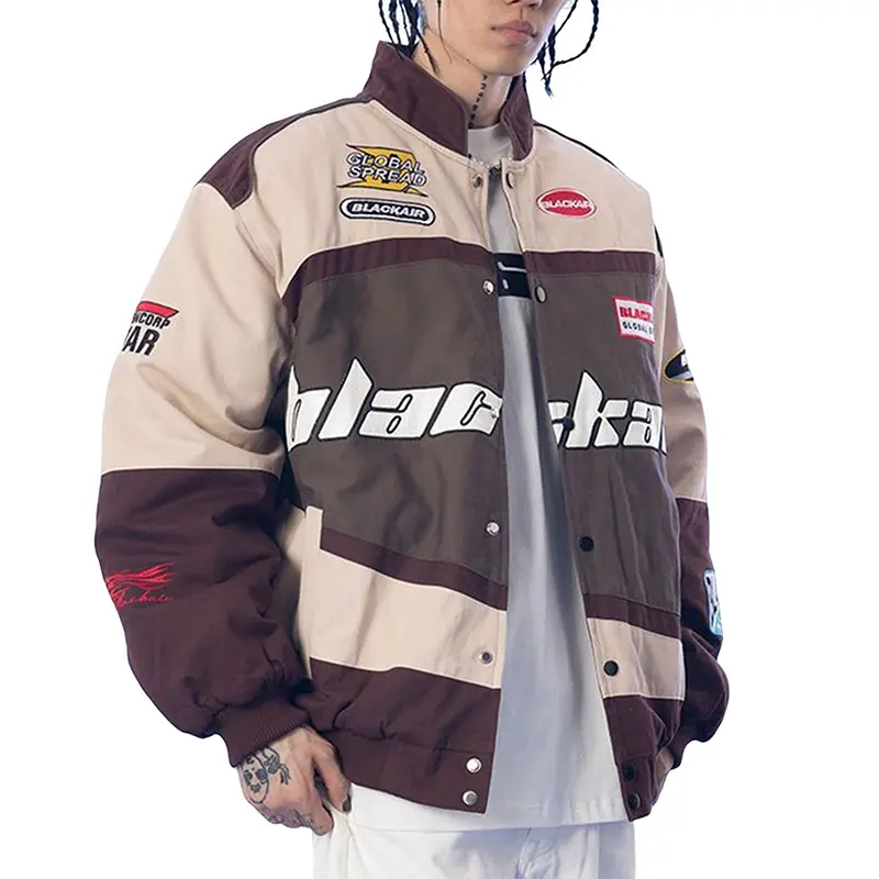 Custom Wholesale Men's Jacket Vintage Varsity Baseball Coats