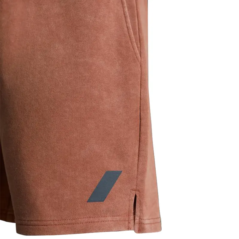 Custom Wholesale Men Washed Jogger Shorts Casual Elastic Drawstring Shorts Manufacturer