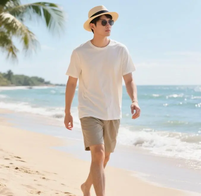 Beach vacation outfit