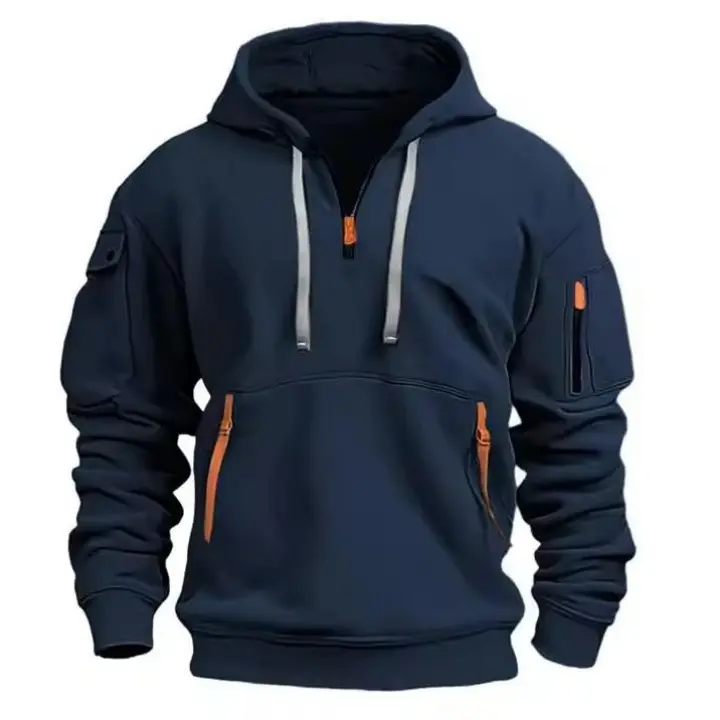 Functional zipper sweatshirt (1)